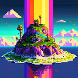 Icon of Color Island: Pixel Art